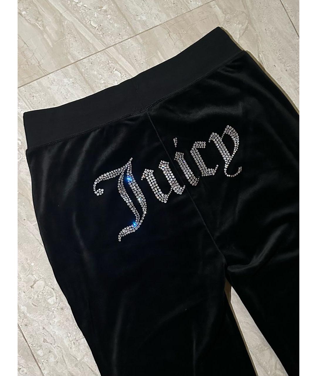 JUICY COUTURE Черный велюровый спортивные костюмы, фото 6