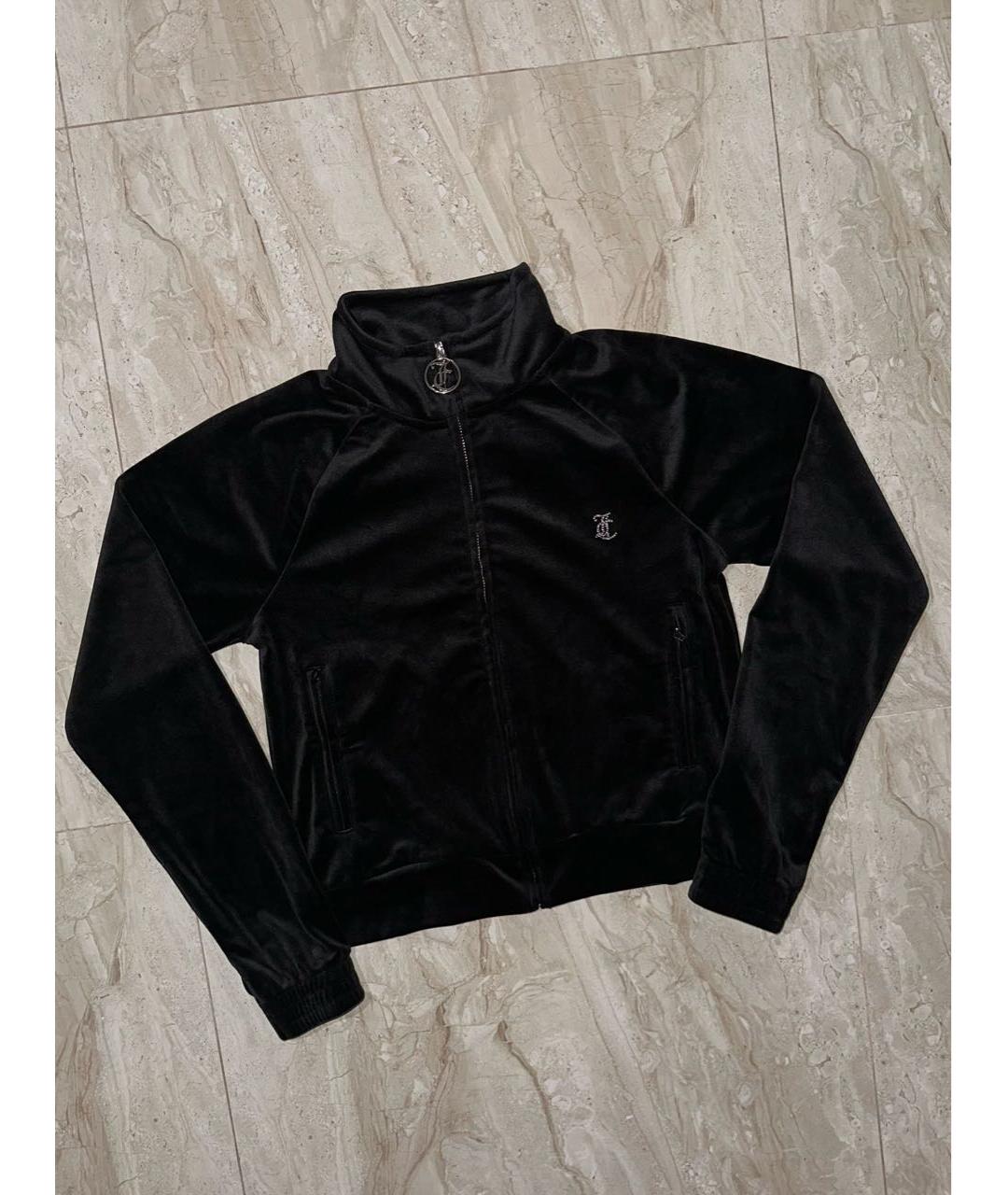 JUICY COUTURE Черный велюровый спортивные костюмы, фото 3