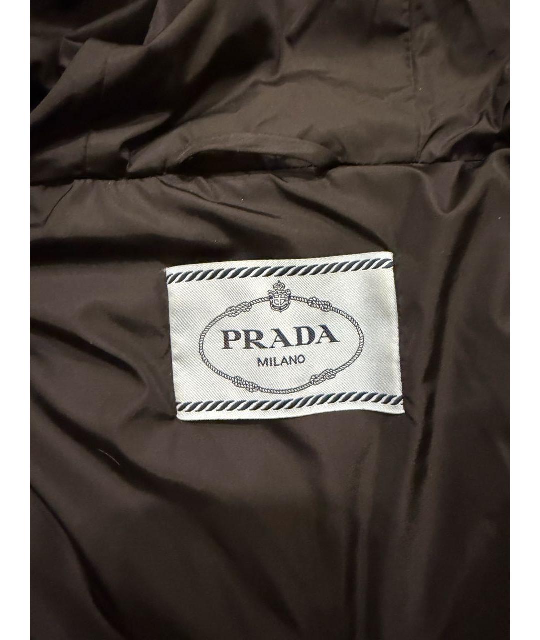 PRADA Черный пуховик, фото 3