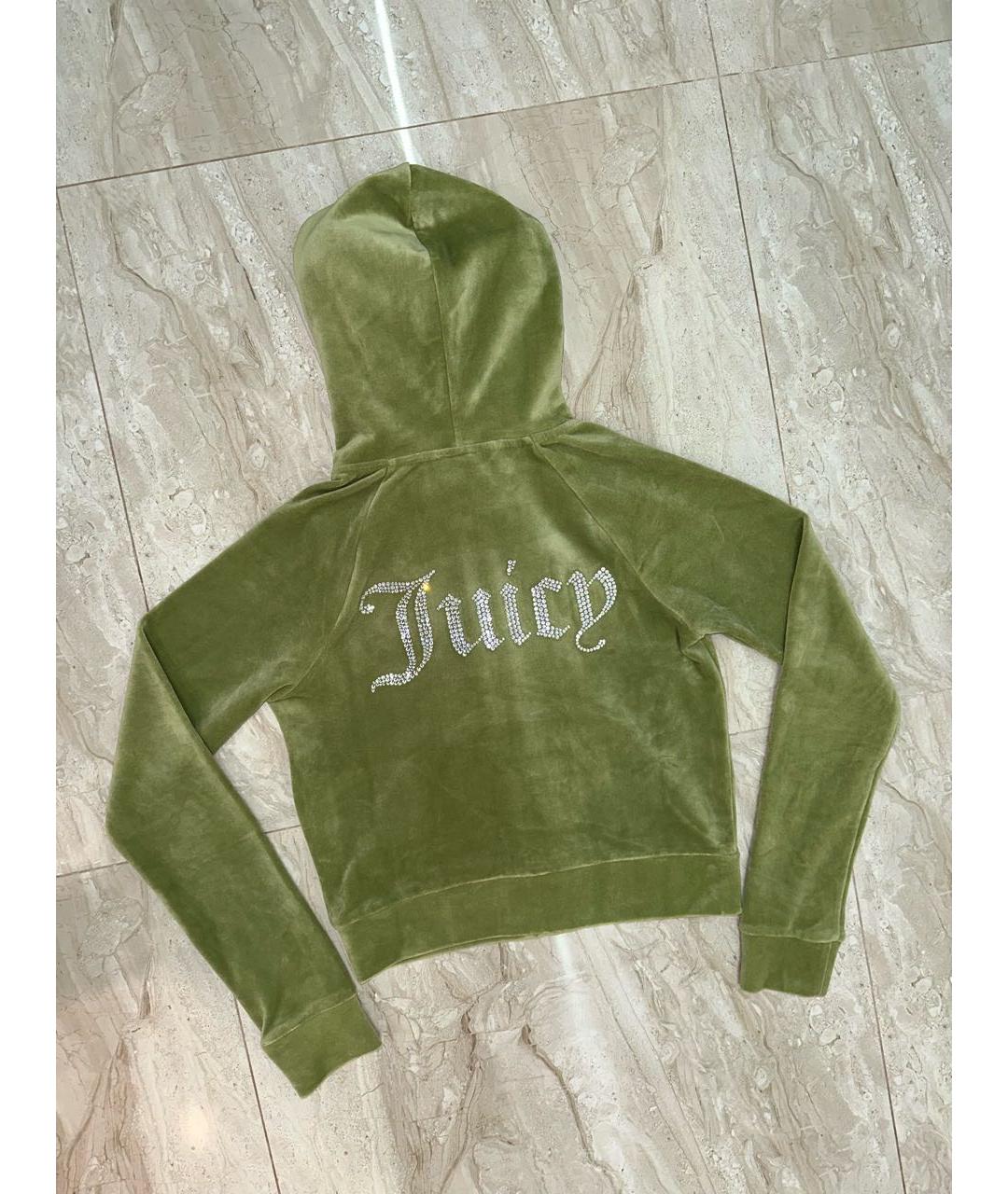 JUICY COUTURE Черный велюровый спортивные костюмы, фото 2