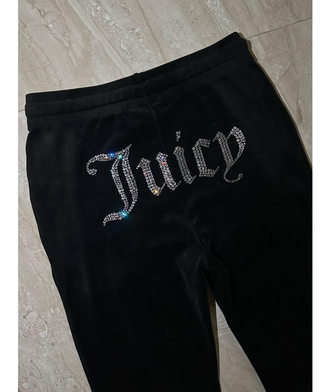 JUICY COUTURE Черный велюровый спортивные костюмы, фото 7