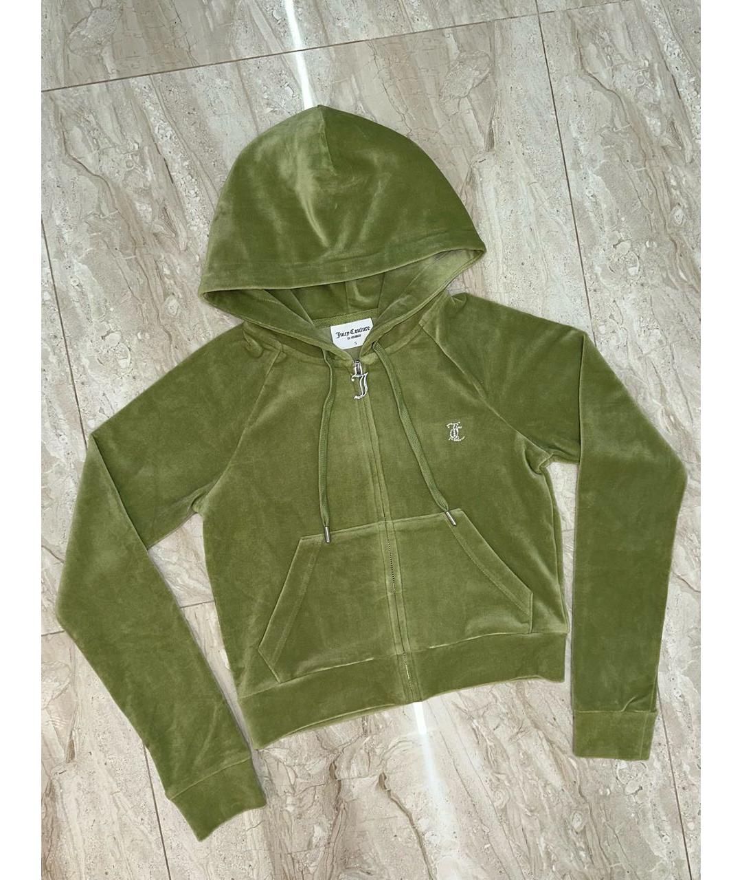 JUICY COUTURE Черный велюровый спортивные костюмы, фото 3