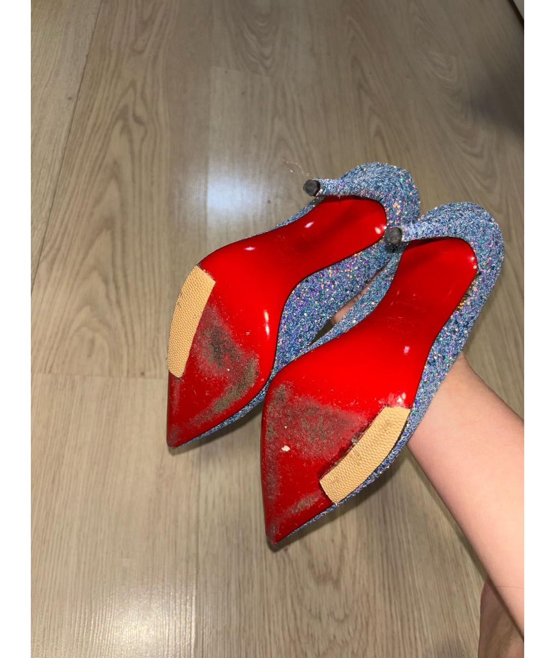 CHRISTIAN LOUBOUTIN Мульти туфли, фото 5
