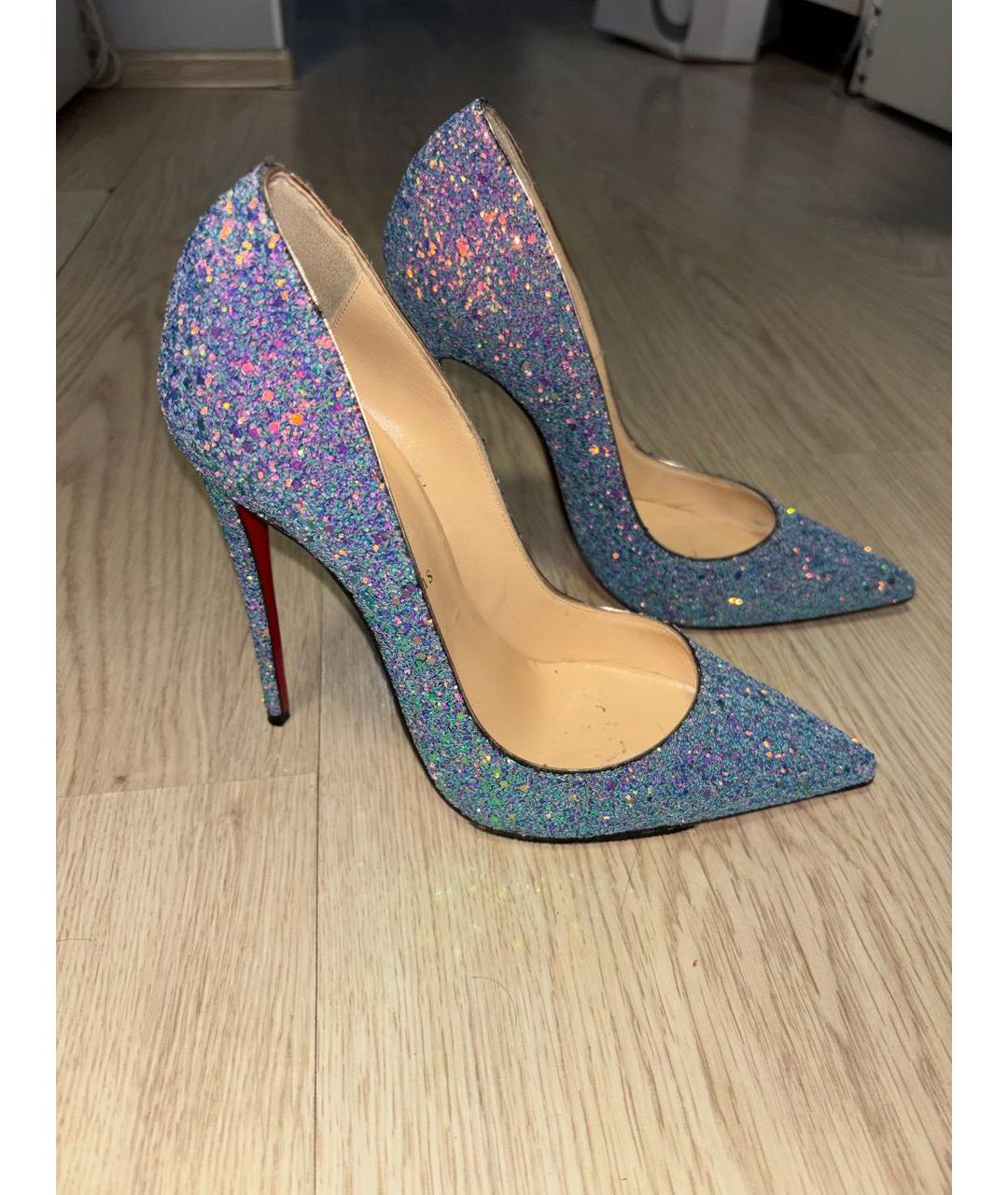 CHRISTIAN LOUBOUTIN Мульти туфли, фото 8