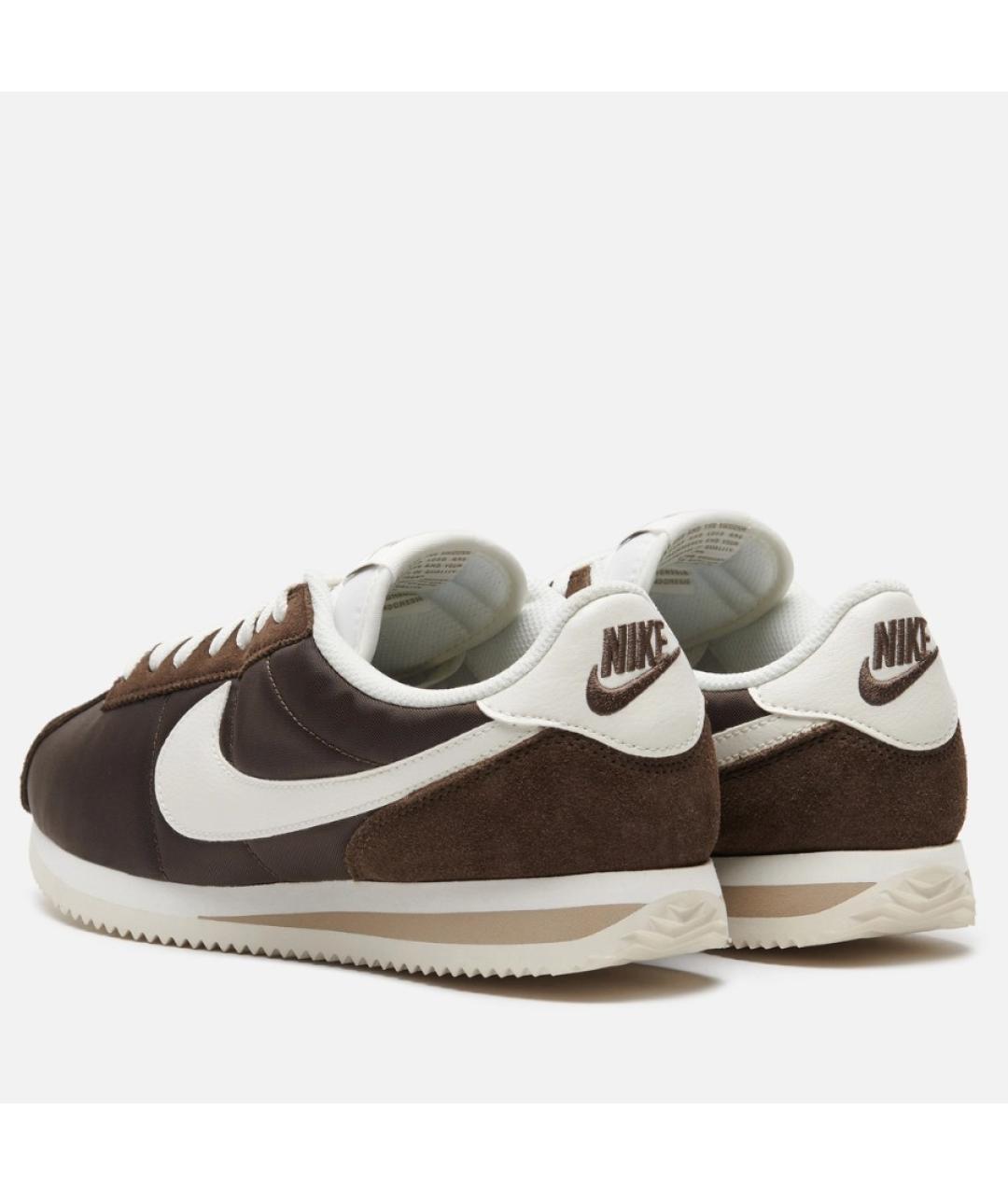 NIKE Коричневые замшевые кроссовки, фото 5