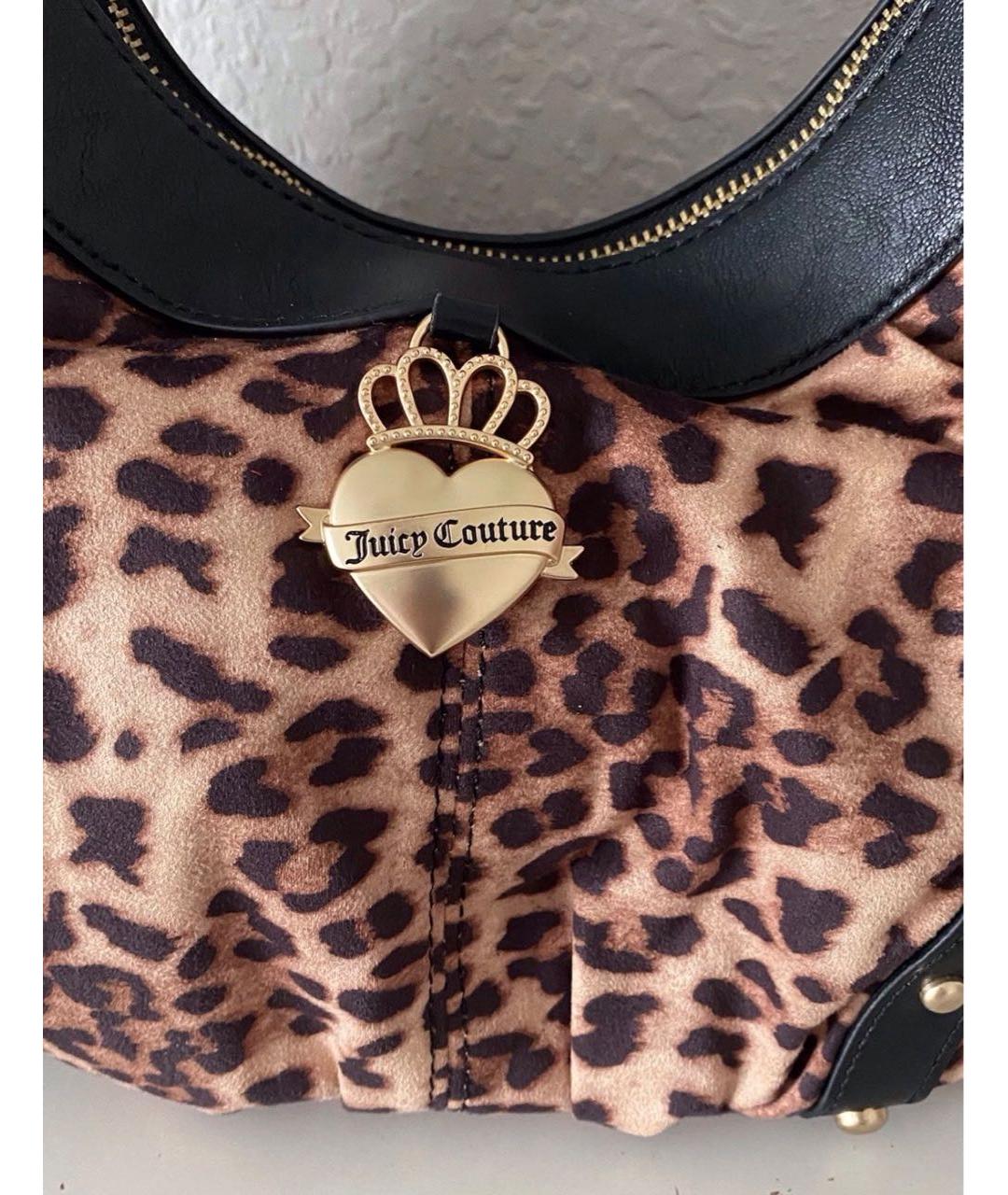 JUICY COUTURE Коричневая сумка через плечо, фото 2