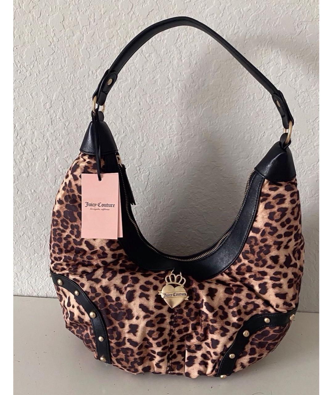 JUICY COUTURE Коричневая сумка через плечо, фото 5