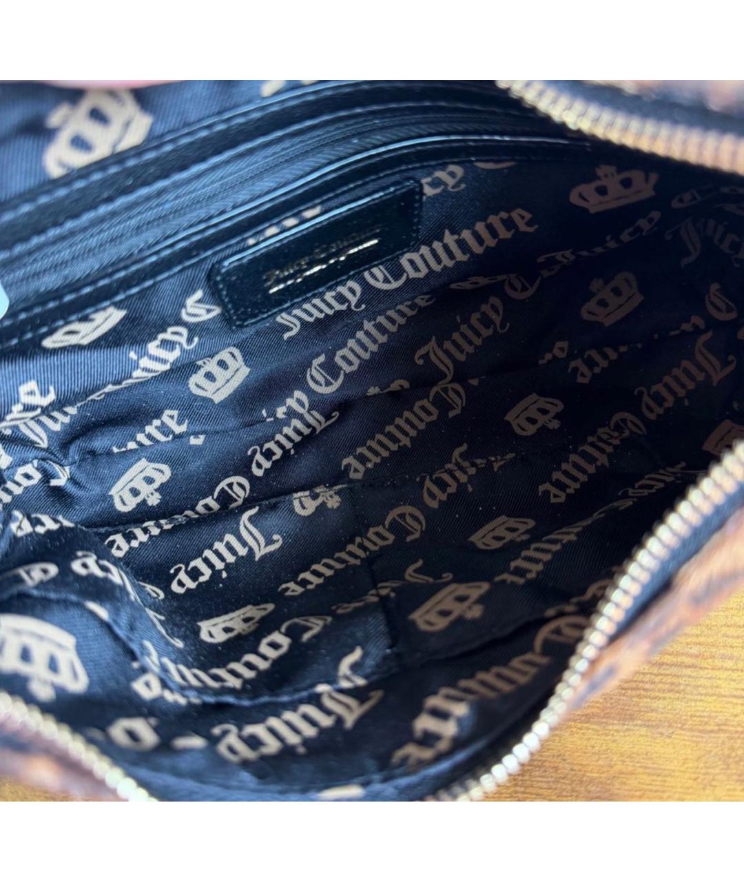 JUICY COUTURE Коричневая сумка через плечо, фото 4