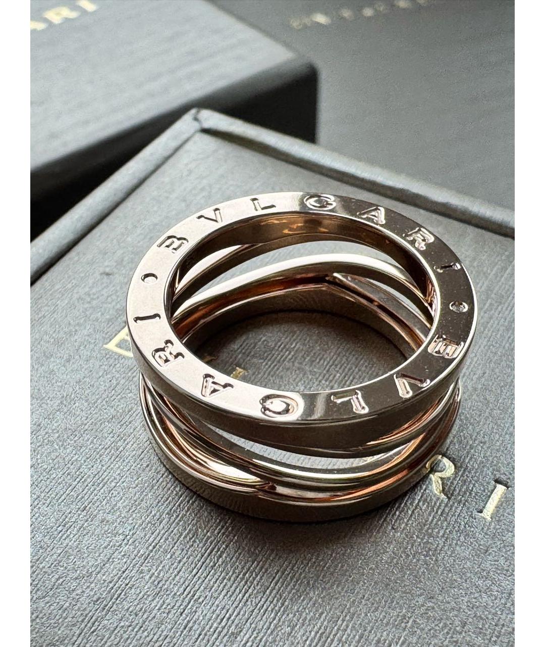 BVLGARI Золотое кольцо из розового золота, фото 9