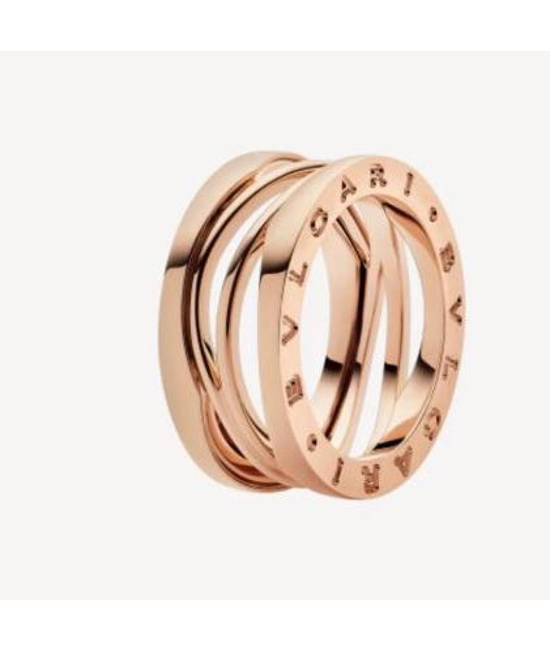 BVLGARI Золотое кольцо из розового золота, фото 10