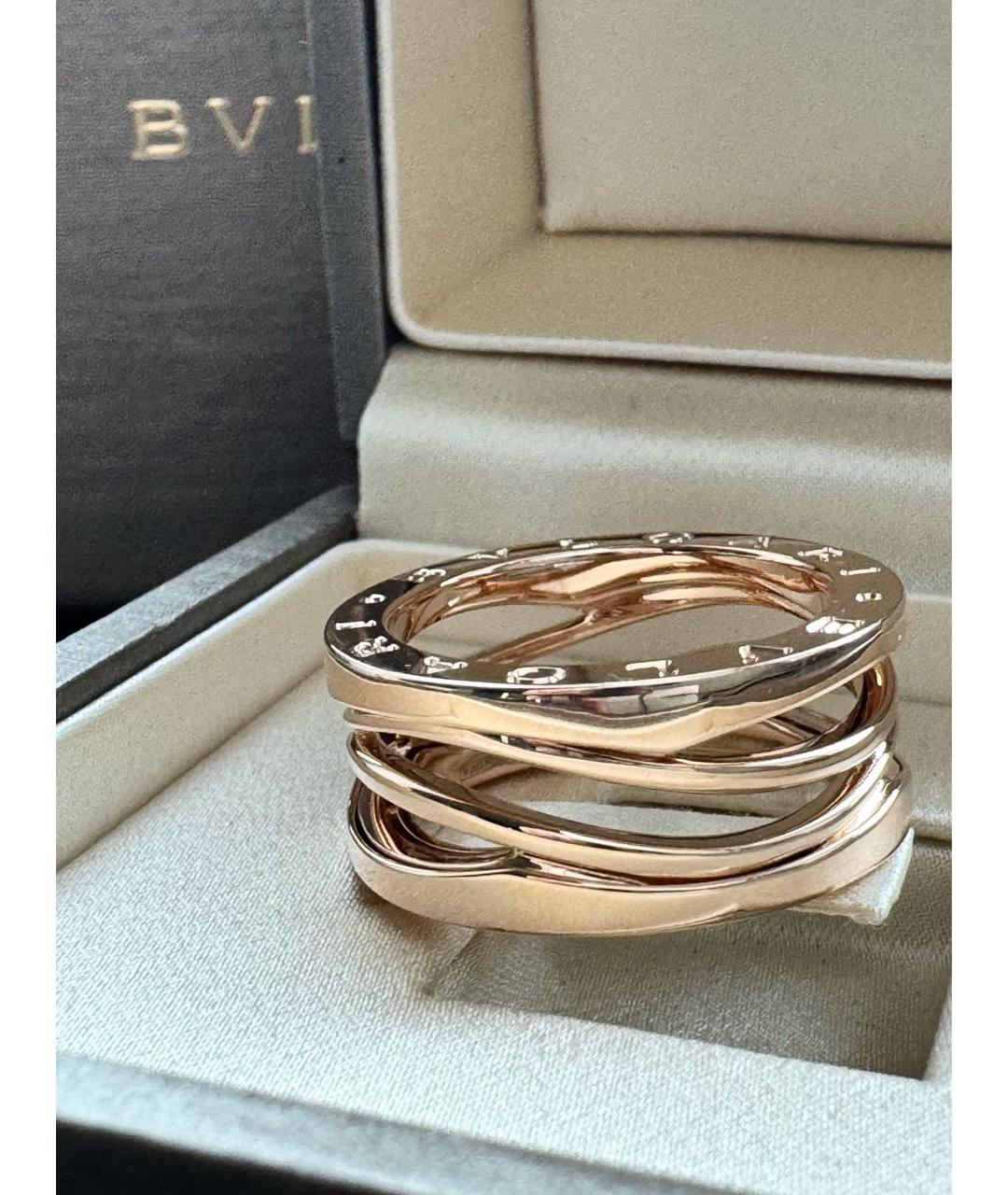 BVLGARI Золотое кольцо из розового золота, фото 3