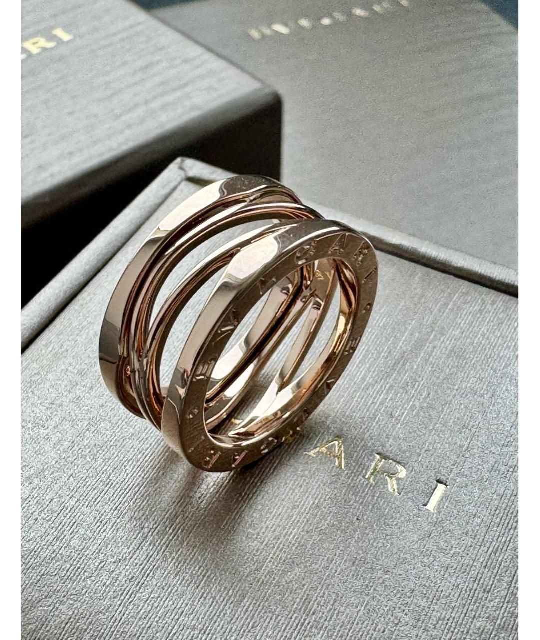 BVLGARI Золотое кольцо из розового золота, фото 5