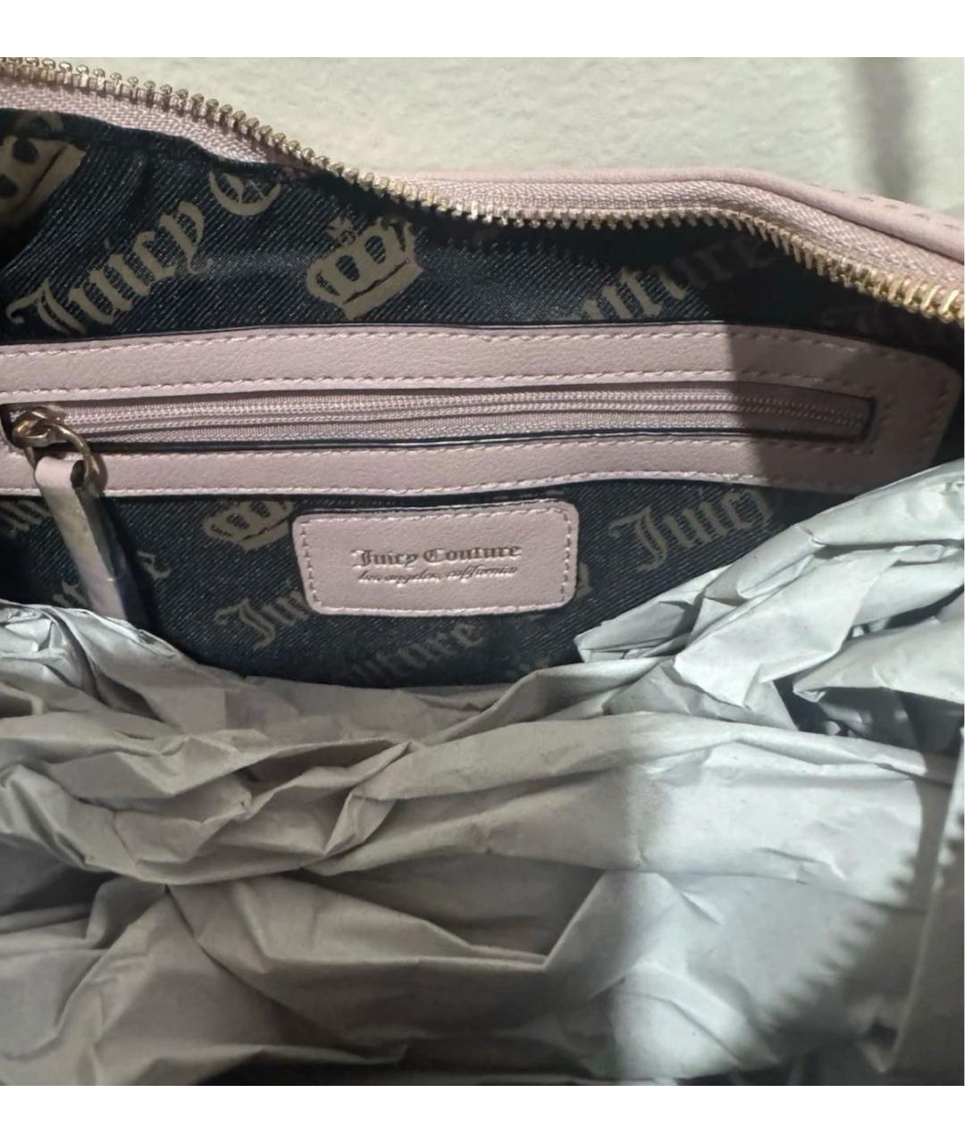 JUICY COUTURE Черная сумка через плечо, фото 3
