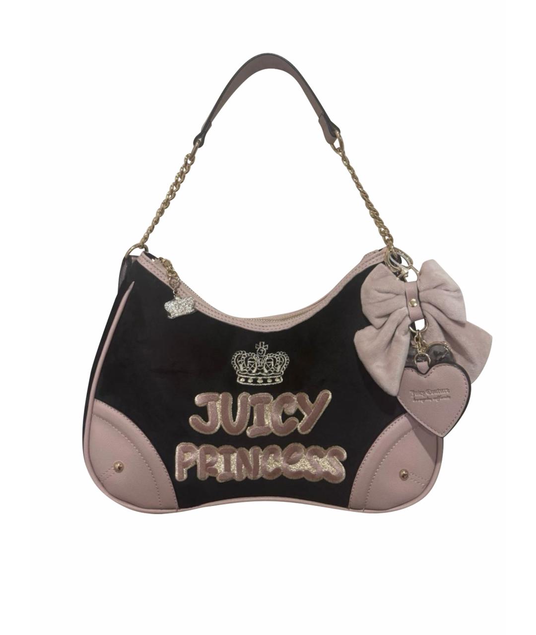 JUICY COUTURE Черная сумка через плечо, фото 1