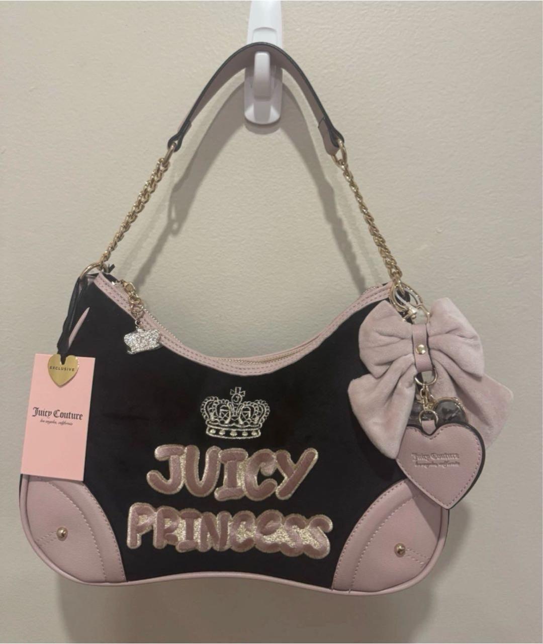 JUICY COUTURE Черная сумка через плечо, фото 4
