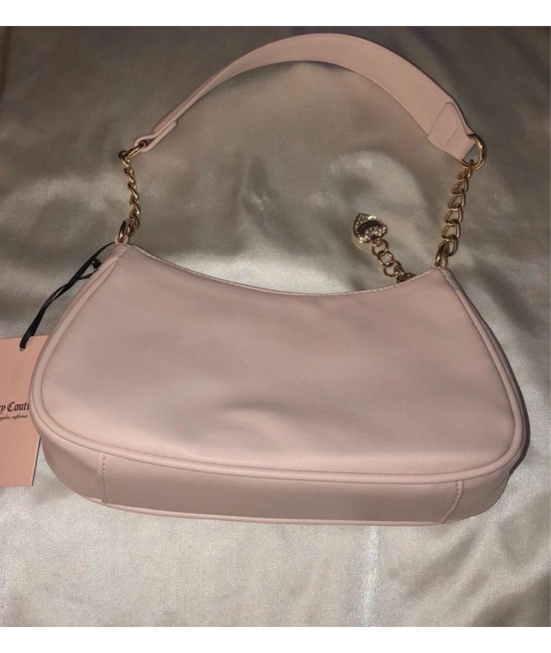 JUICY COUTURE Розовая сумка через плечо, фото 3
