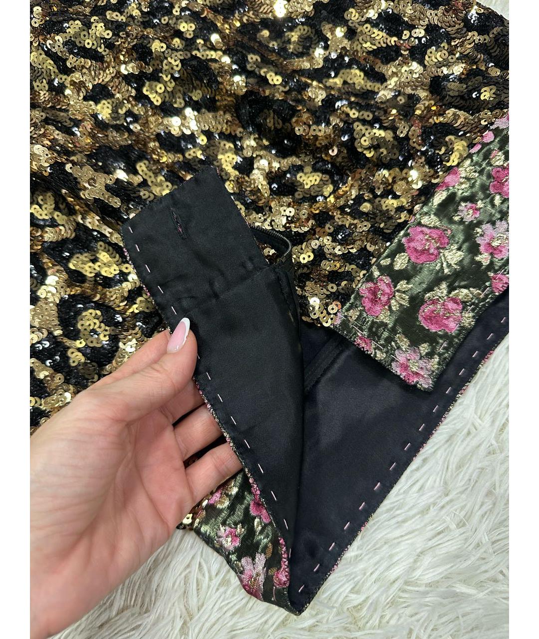 DOLCE&GABBANA Мульти юбка миди, фото 6
