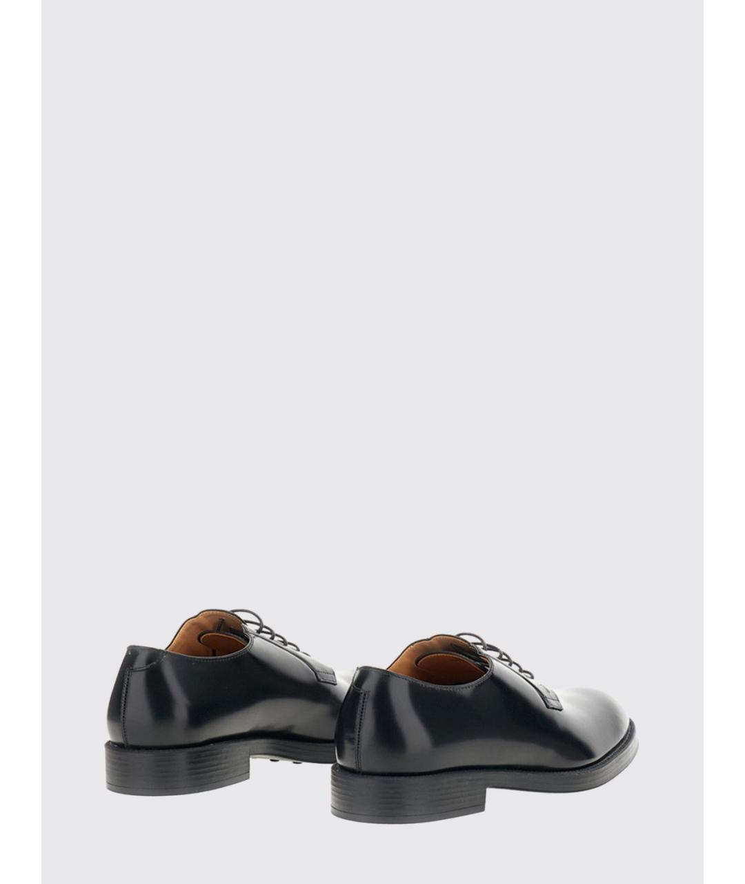 TOD'S Черные кожаные туфли, фото 3