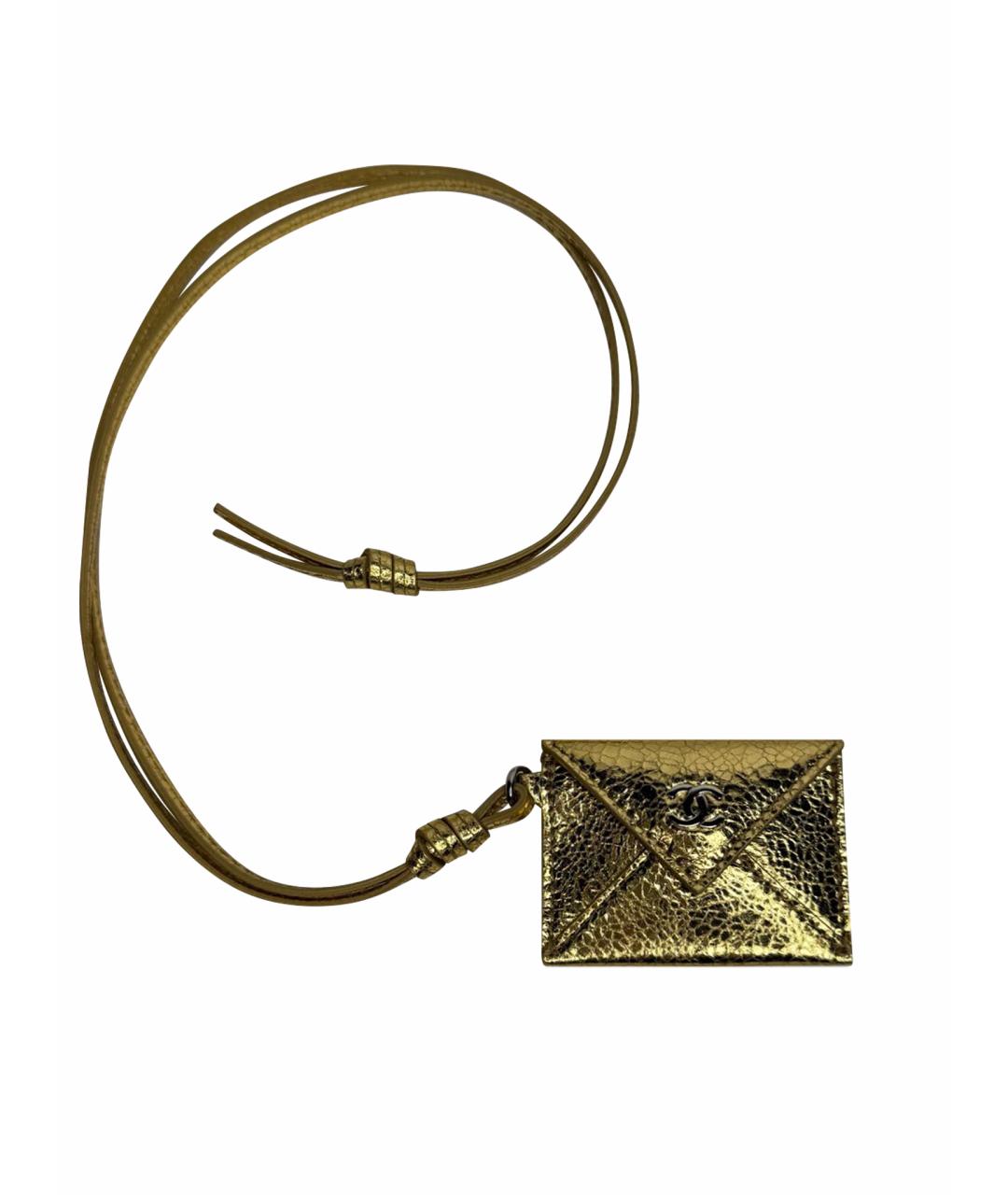 CHANEL Золотой брелок, фото 1