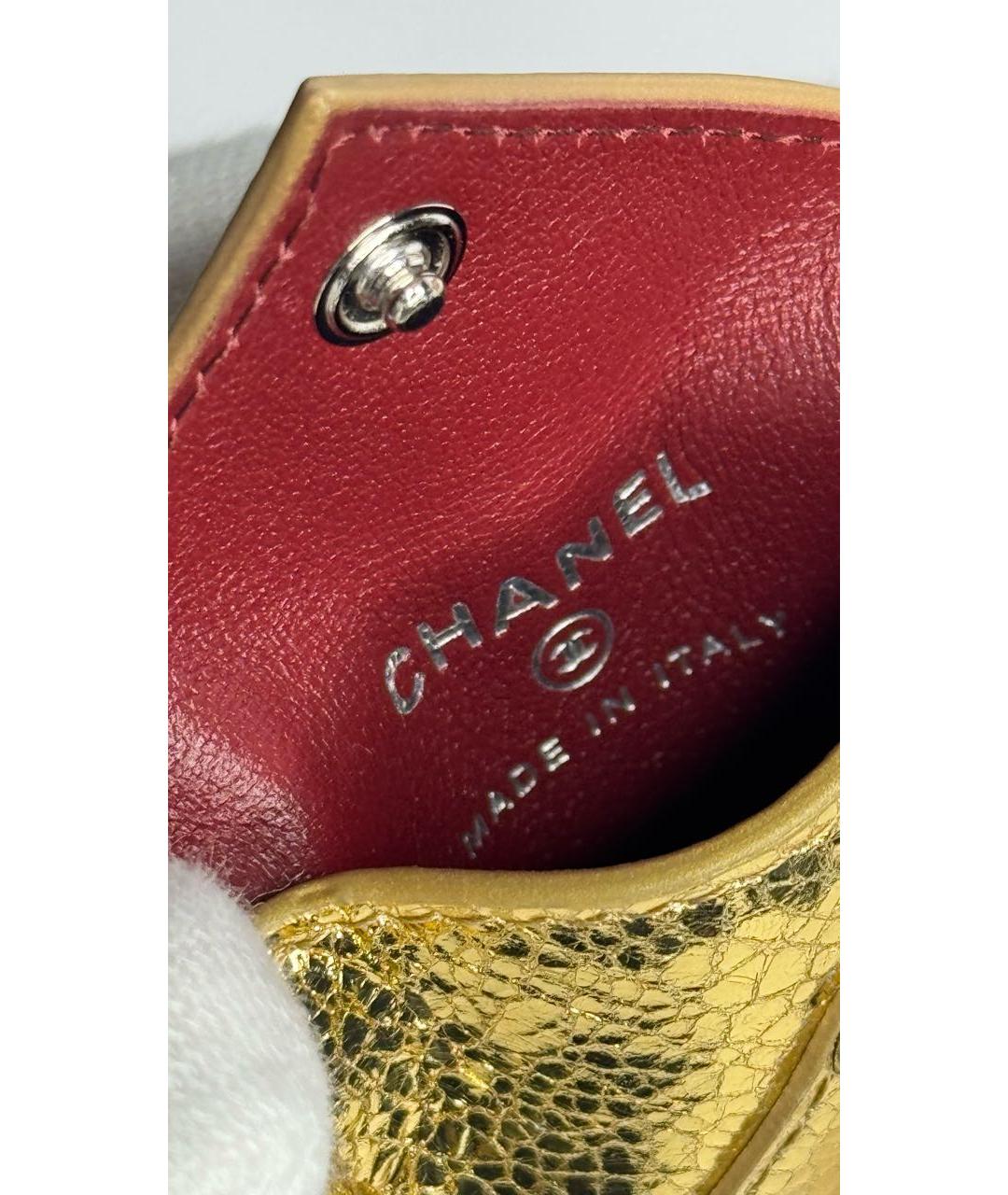 CHANEL Золотой брелок, фото 3