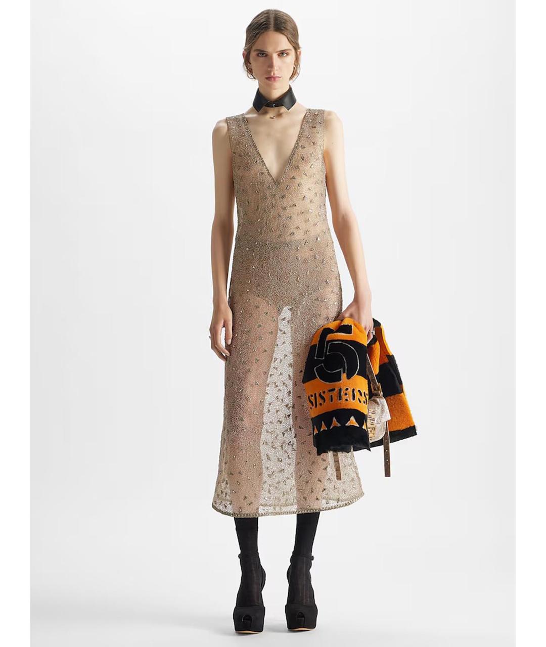 FENDI Черное кожаное колье, фото 2