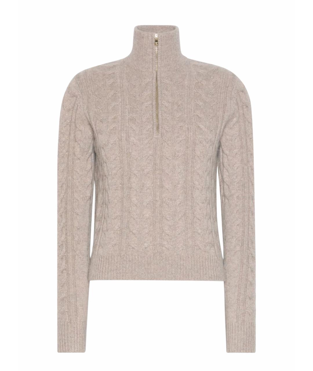 MAX MARA Бежевый кашемировый джемпер / свитер, фото 1