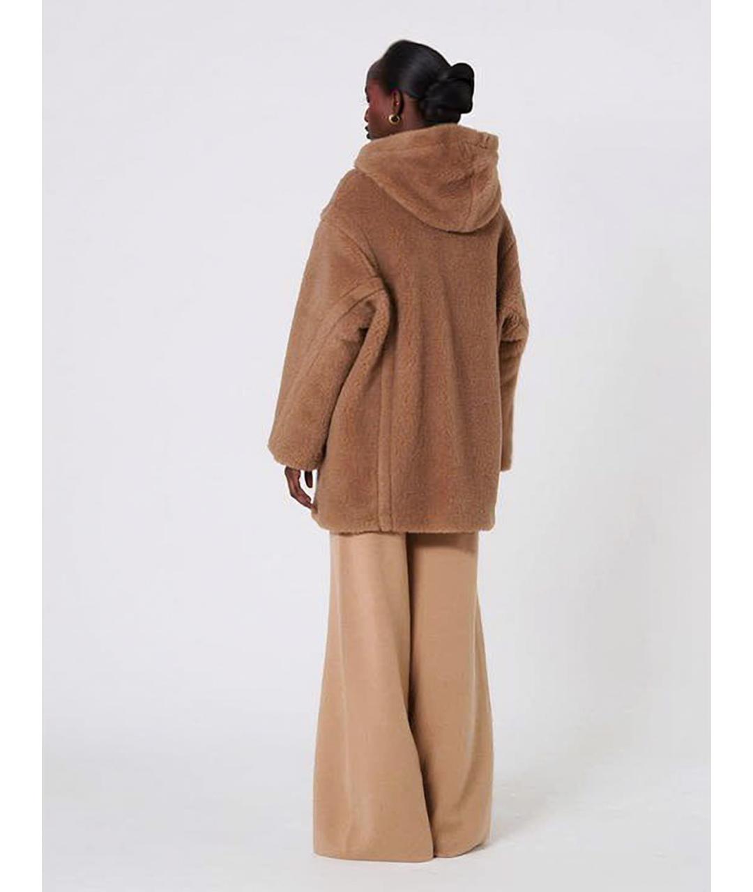 MAX MARA Бежевая шерстяная куртка, фото 4