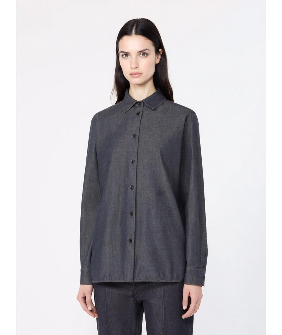 MAX MARA Хлопковая рубашка, фото 3