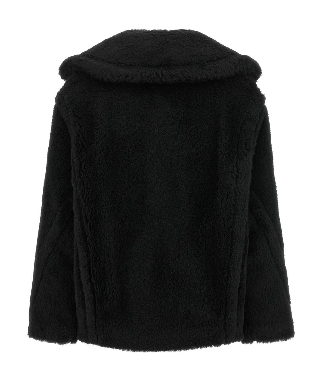 MAX MARA Черное шерстяное пальто, фото 2