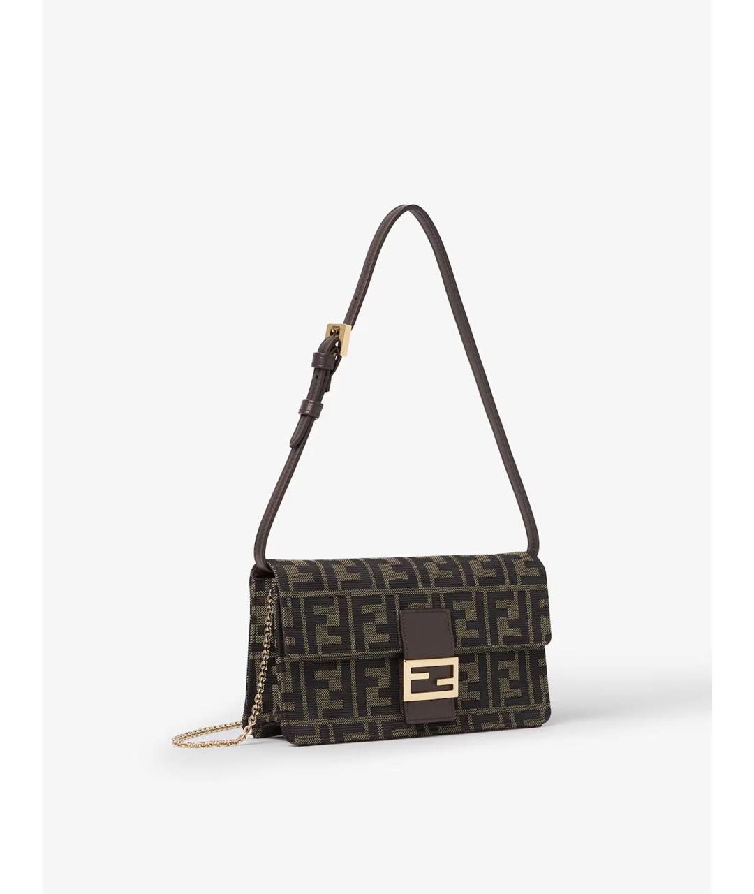 FENDI Мульти тканевая сумка через плечо, фото 2