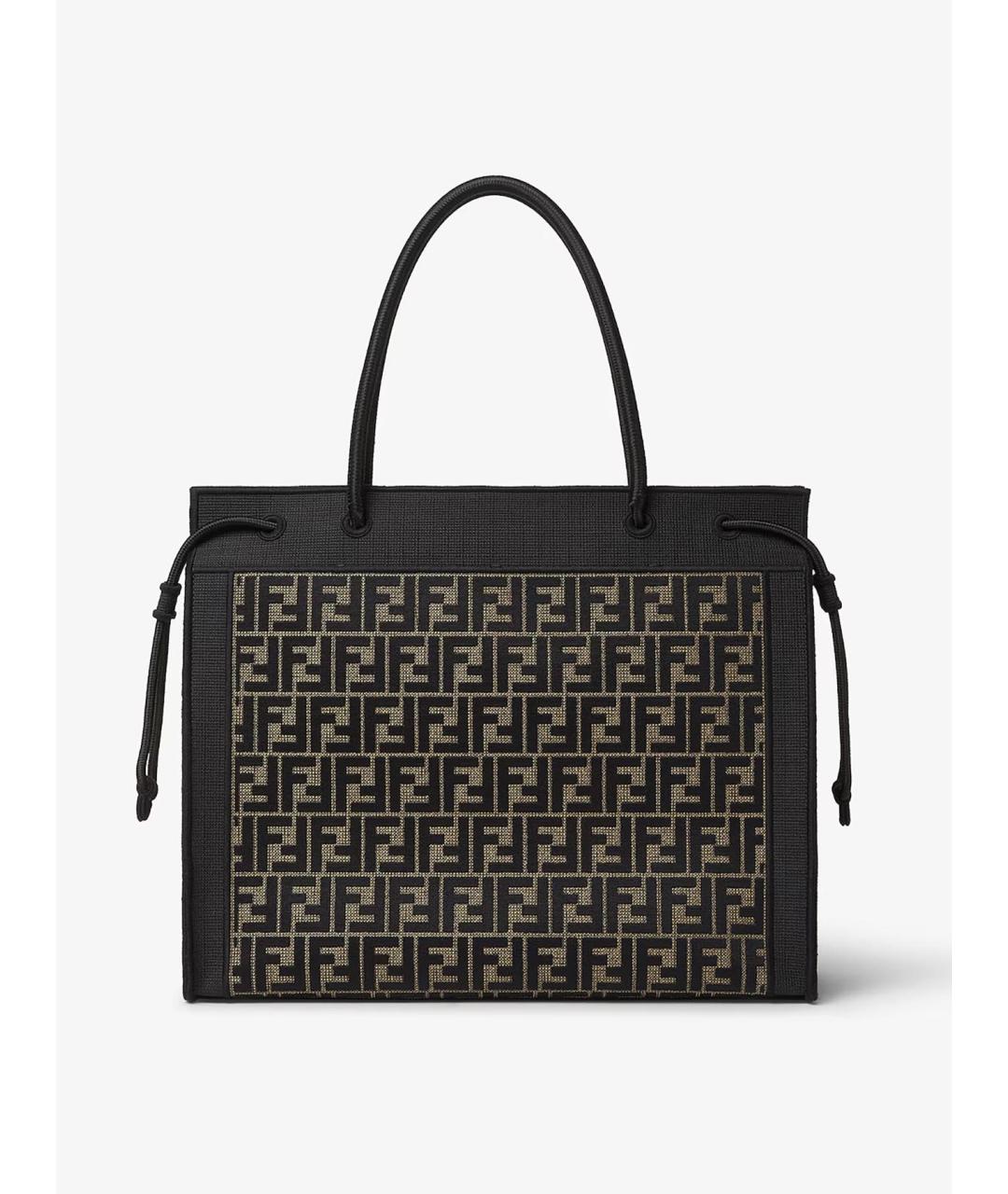 FENDI Мульти хлопковая сумка тоут, фото 4