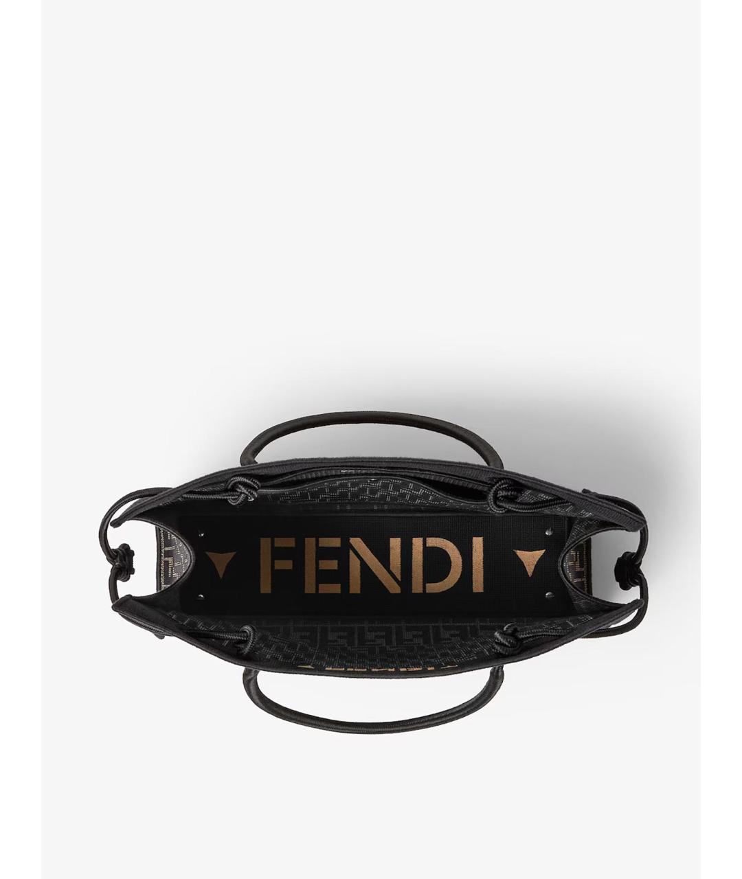 FENDI Мульти хлопковая сумка тоут, фото 3