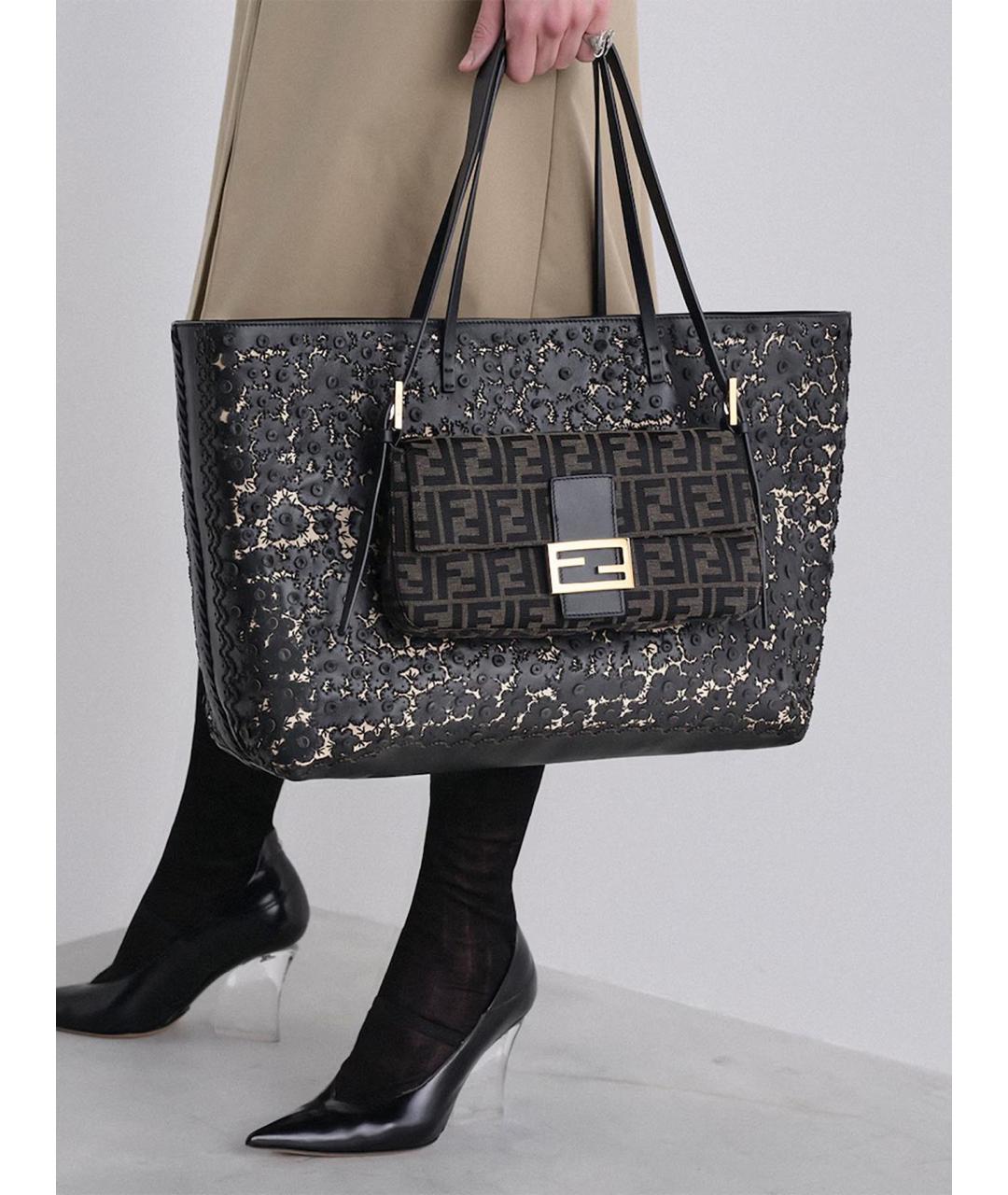 FENDI Мульти тканевая сумка через плечо, фото 3