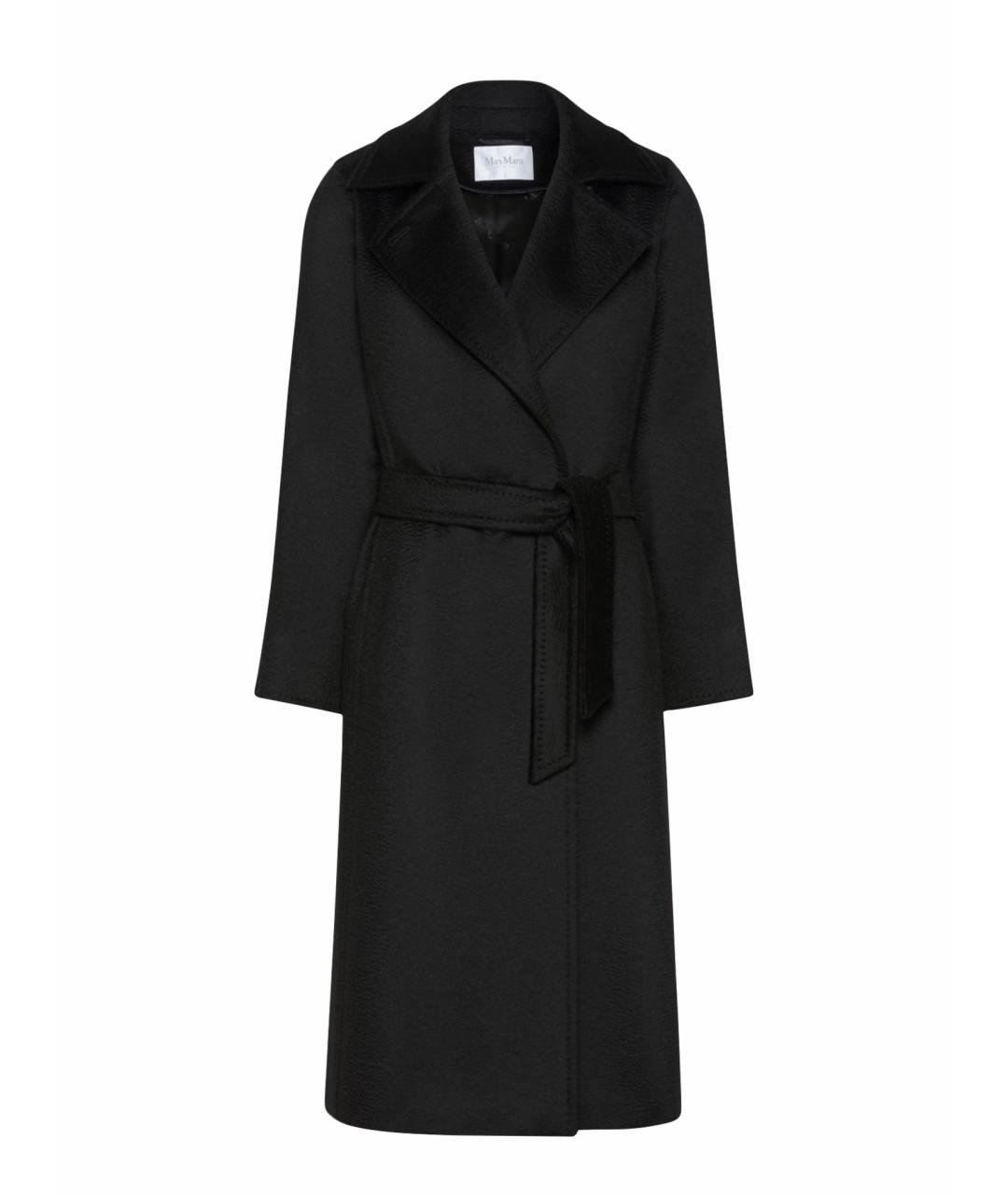 MAX MARA Черное шерстяное пальто, фото 1