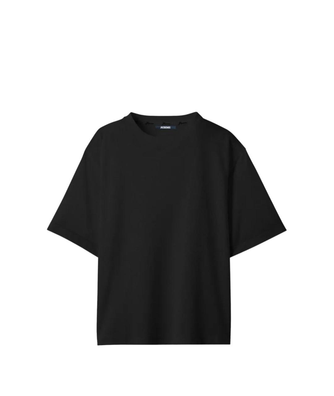 JACQUEMUS Черная футболка, фото 5