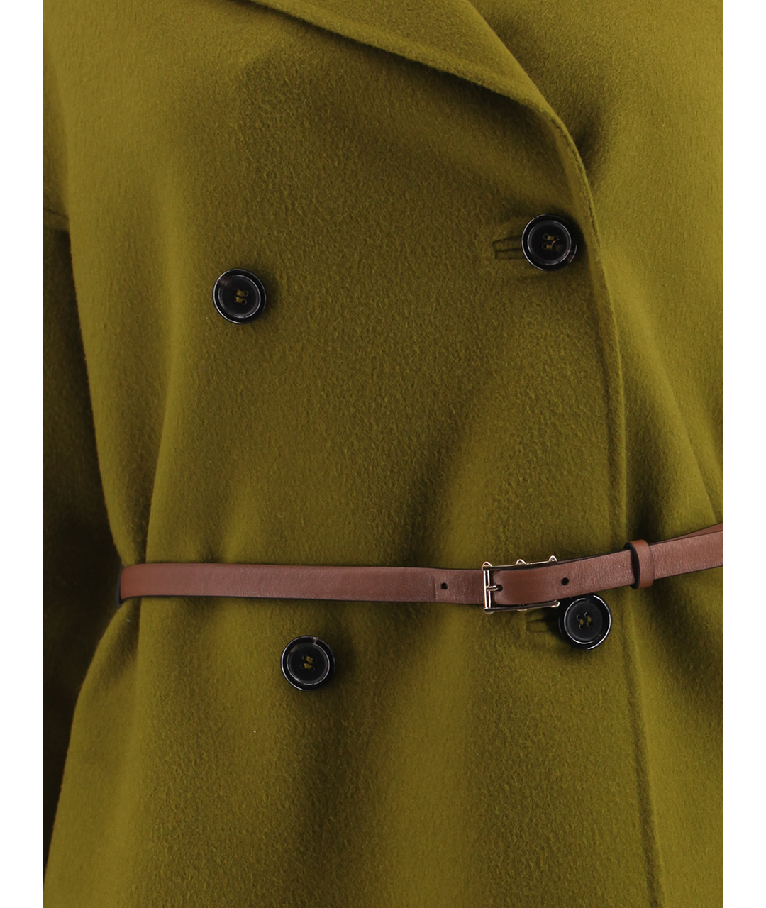 VALENTINO Зеленые шерстяное пальто, фото 4