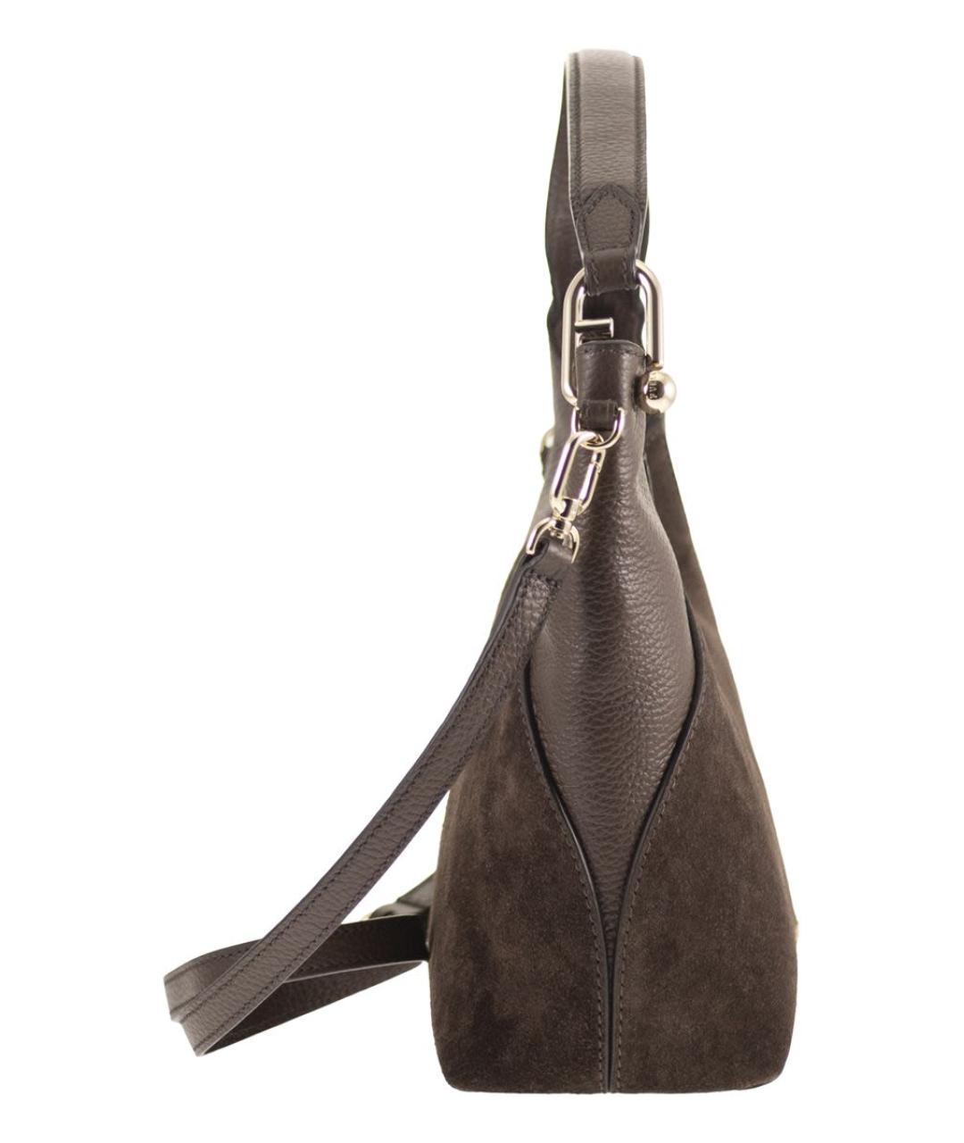 FURLA Коричневая сумка через плечо, фото 3