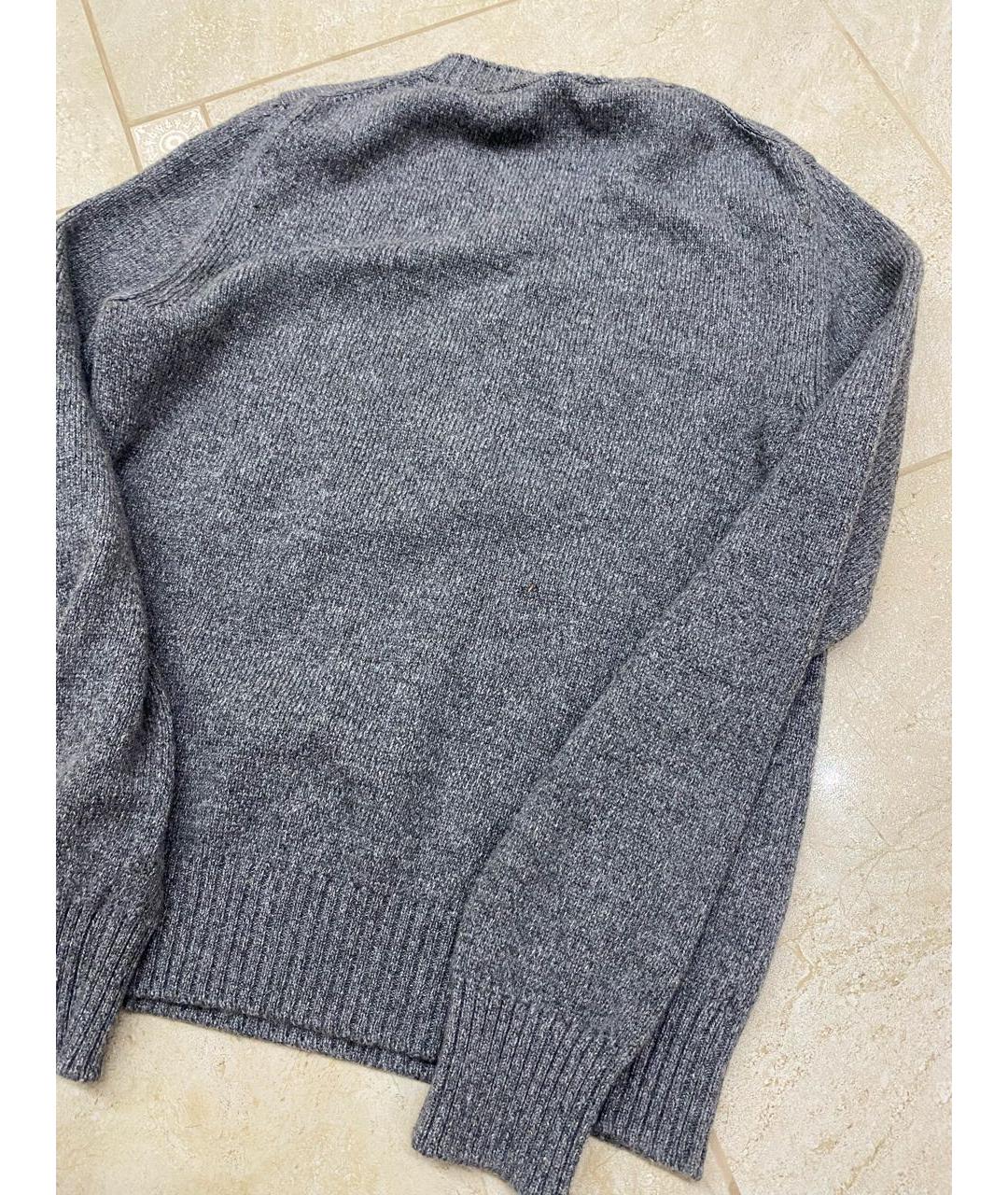 BARRIE Серый кашемировый джемпер / свитер, фото 2