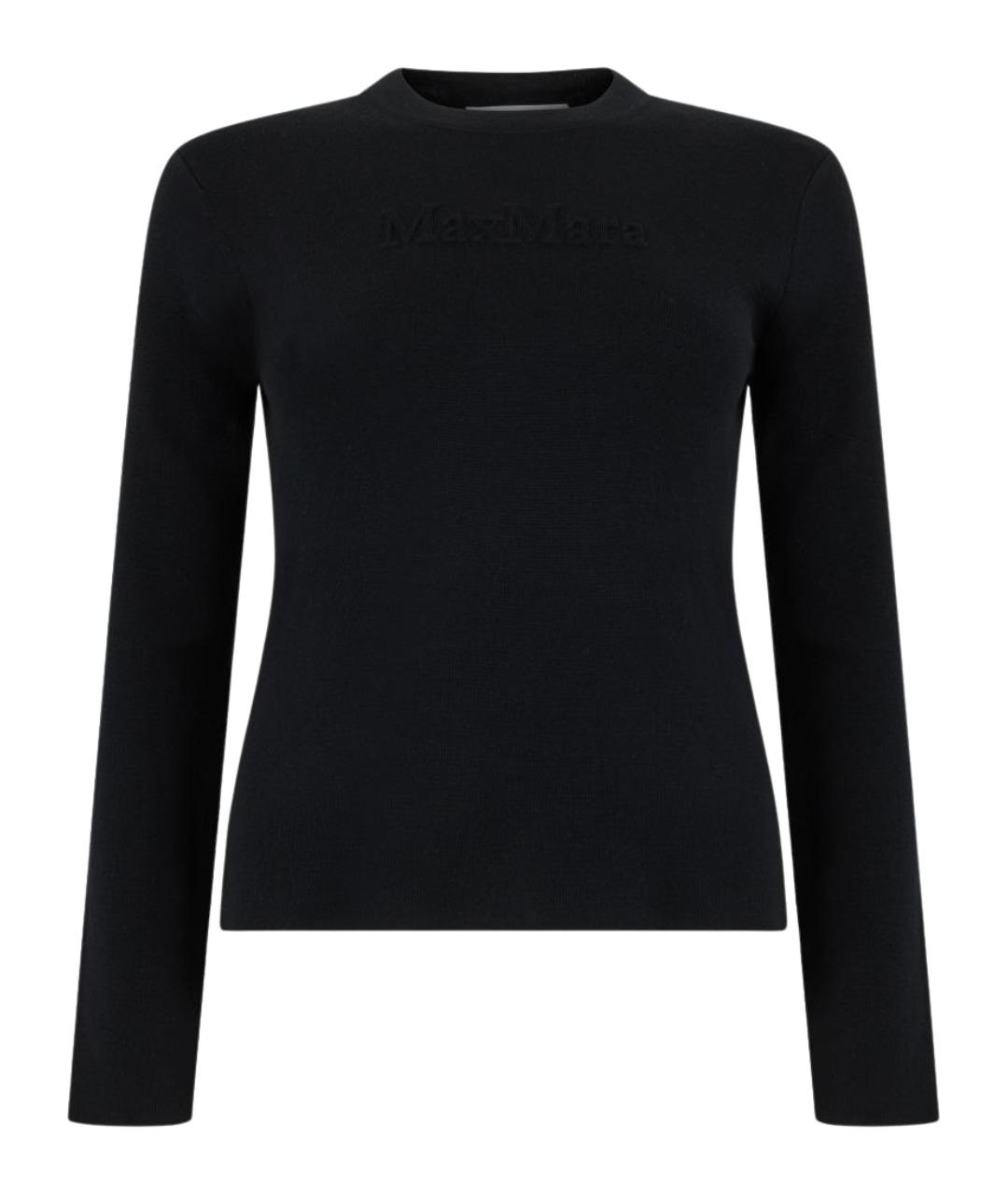 MAX MARA Черный джемпер / свитер, фото 1