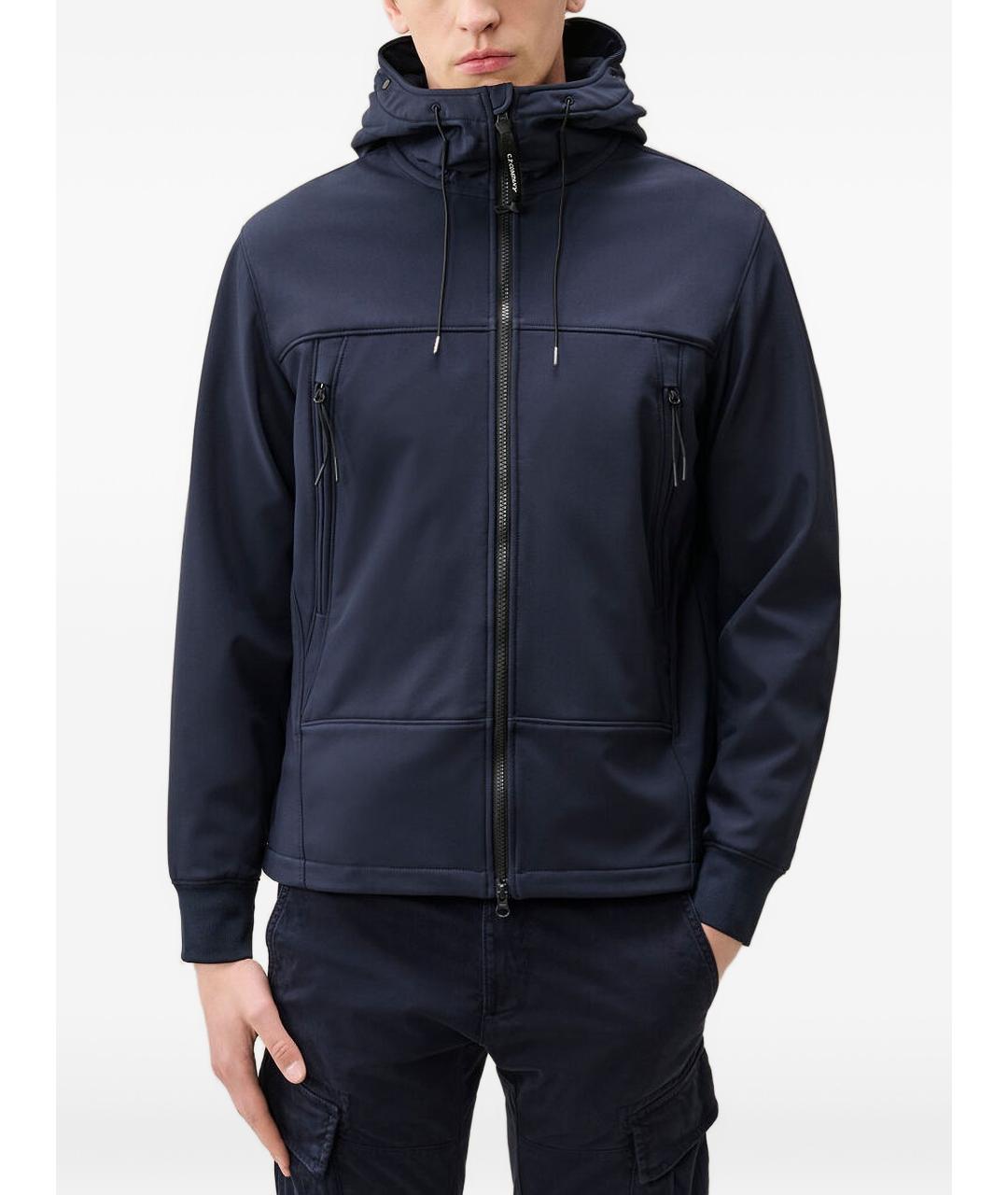 CP COMPANY Синяя полиэстеровая куртка, фото 3