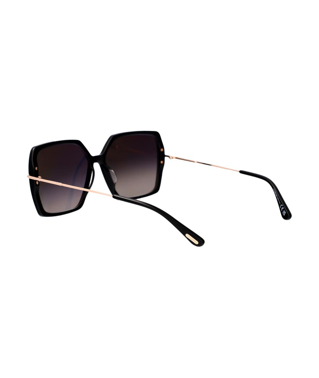 TOM FORD Черные солнцезащитные очки, фото 4