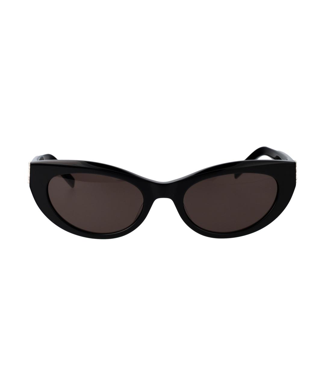 SAINT LAURENT Черные солнцезащитные очки, фото 1