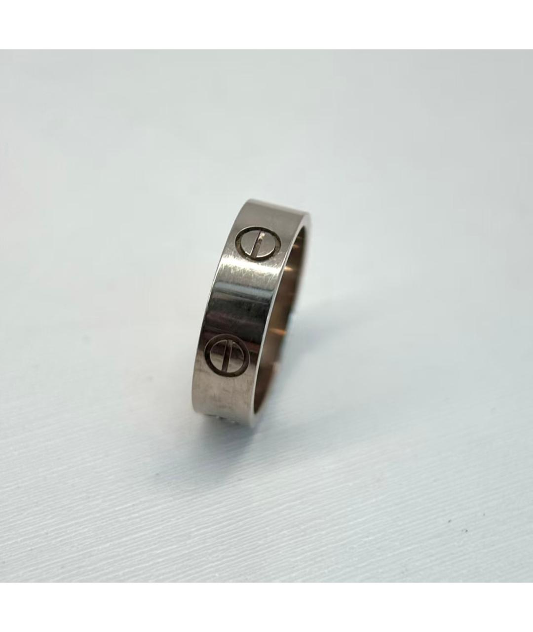 CARTIER Серебряное кольцо из белого золота, фото 5