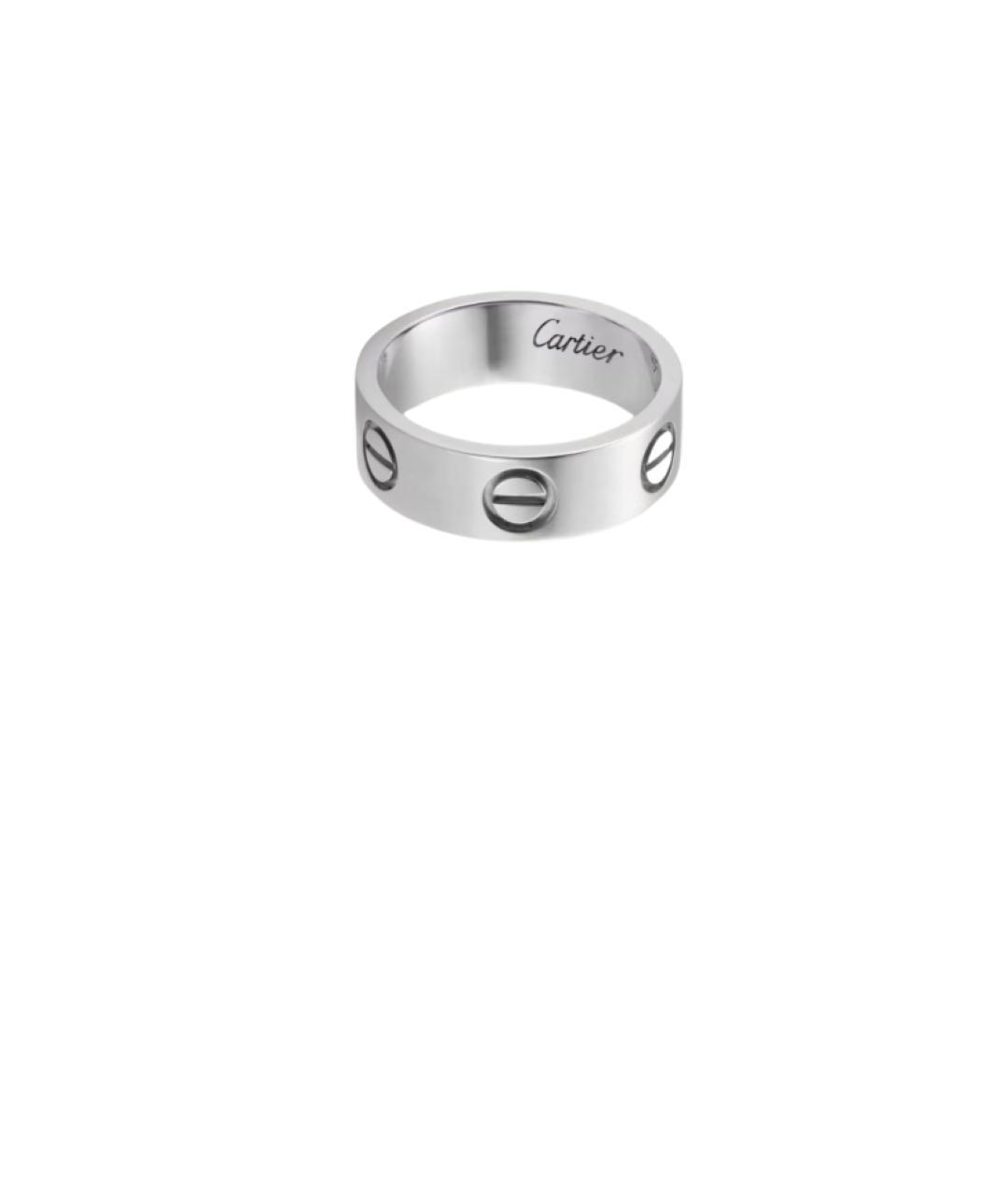 CARTIER Серебряное кольцо из белого золота, фото 6