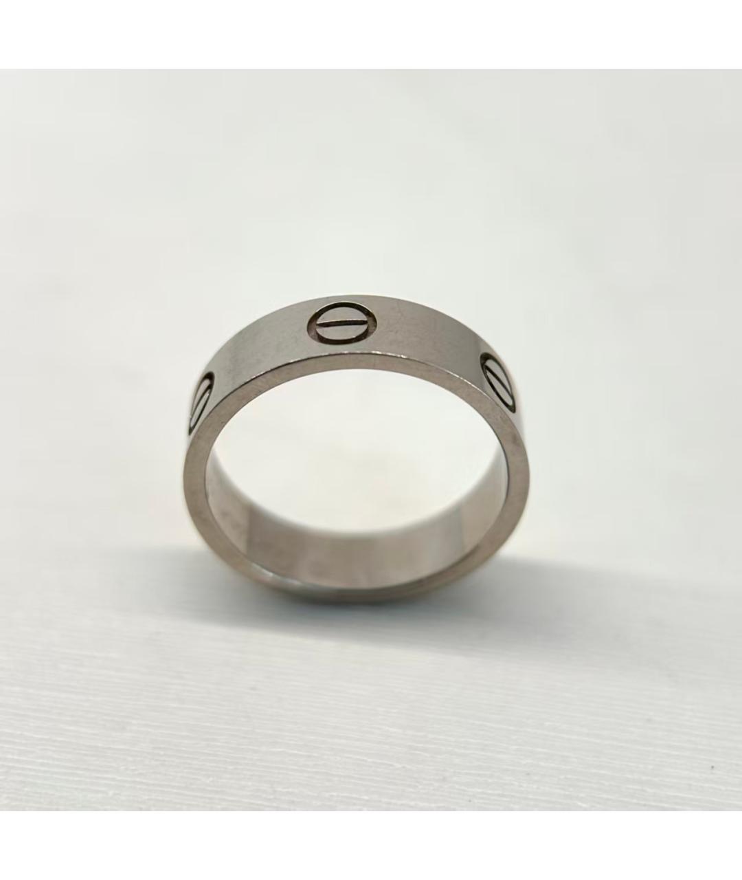 CARTIER Серебряное кольцо из белого золота, фото 4