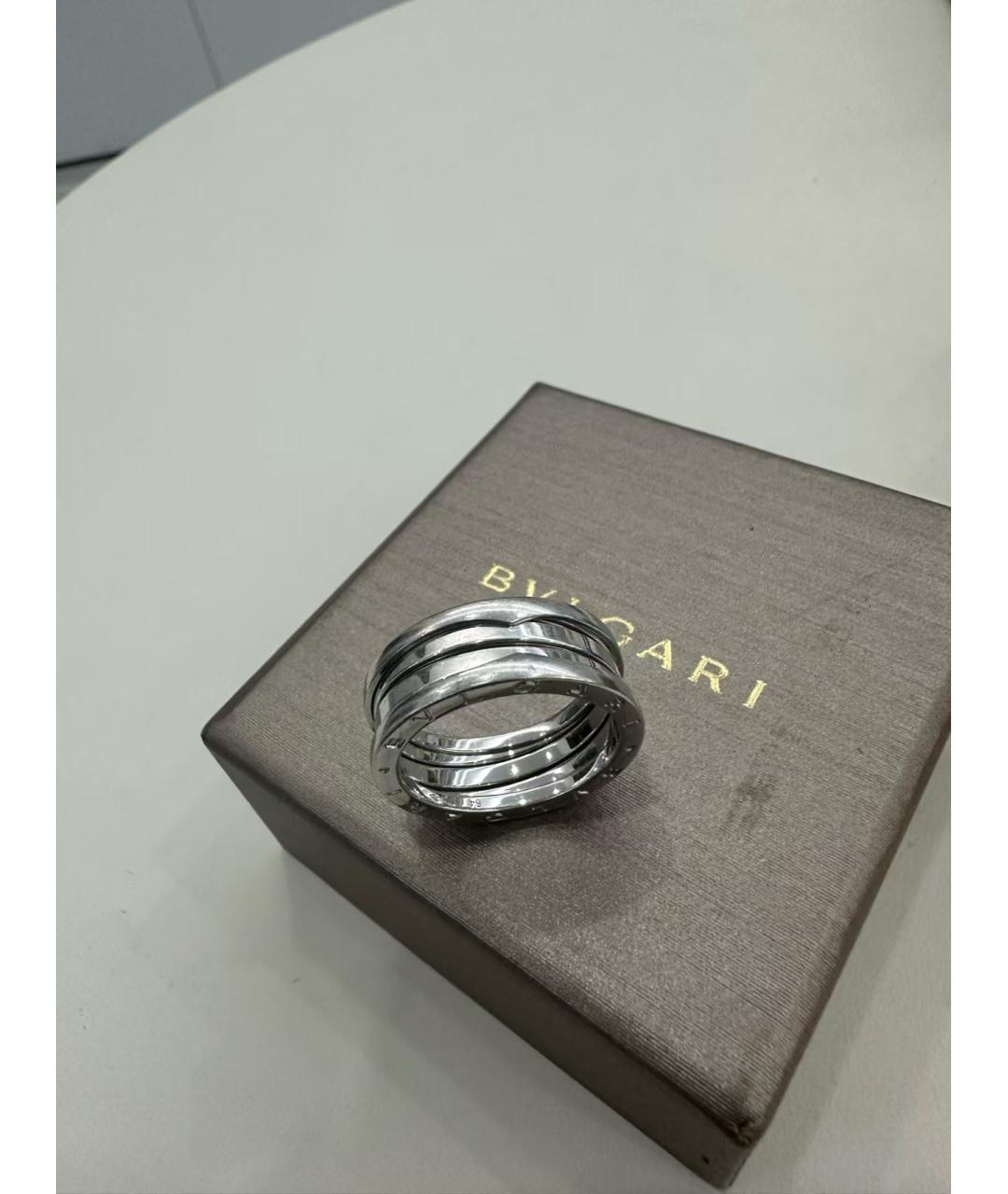 BVLGARI Серебряное кольцо из белого золота, фото 3