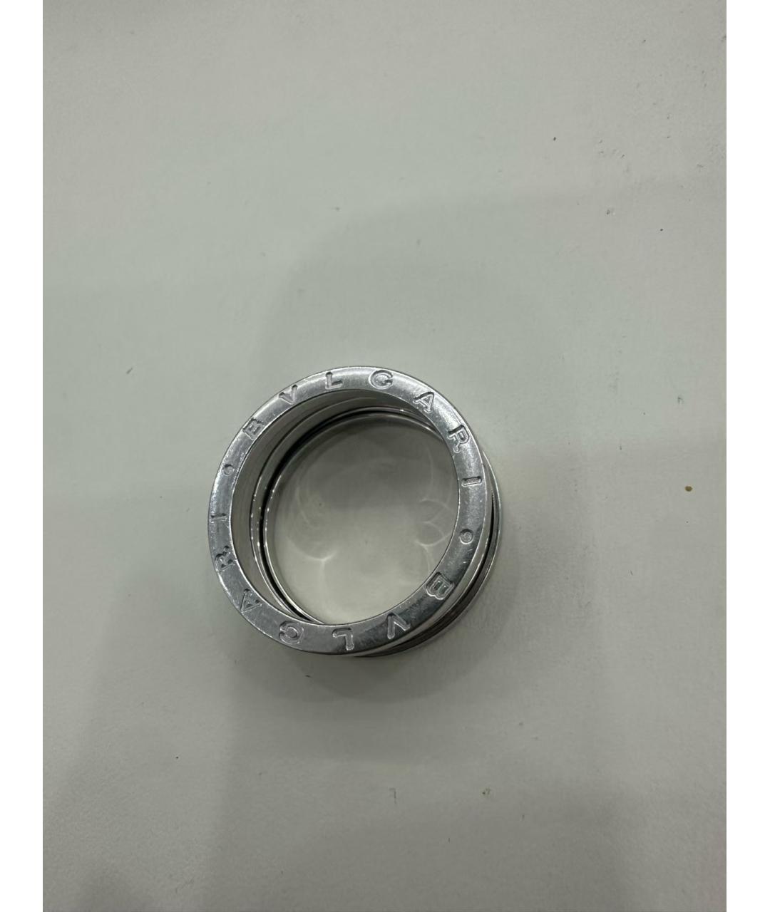 BVLGARI Серебряное кольцо из белого золота, фото 4