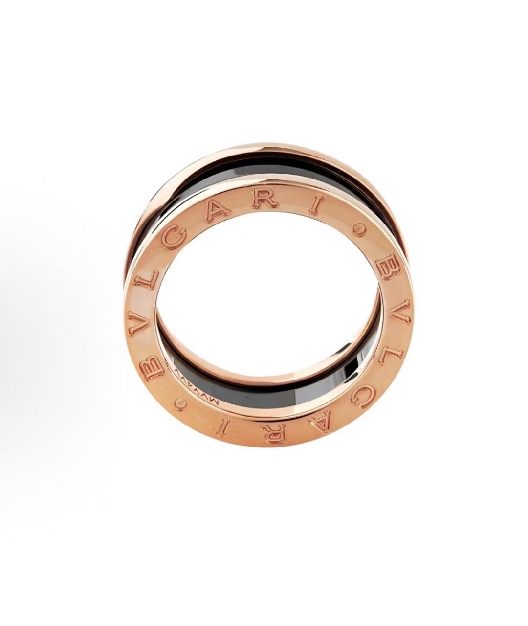 BVLGARI Золотое кольцо из розового золота, фото 4