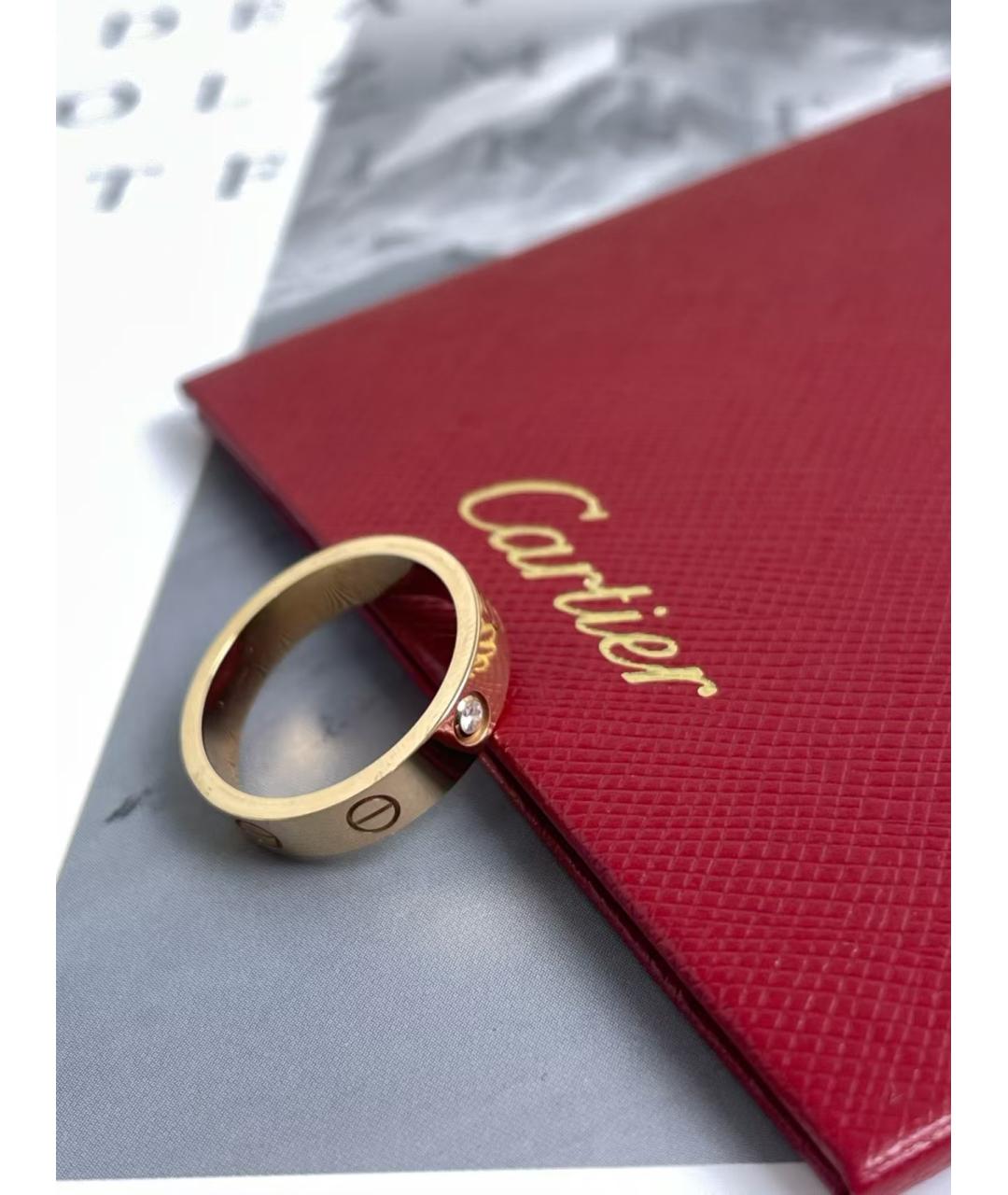 CARTIER Золотое кольцо, фото 5