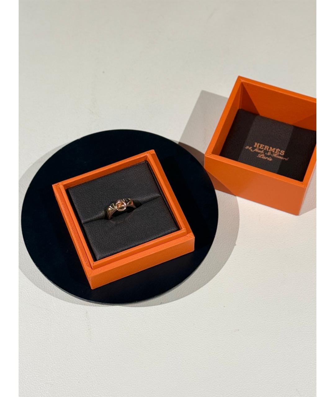 HERMES Золотое кольцо из розового золота, фото 2